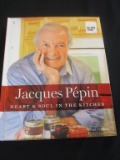 Jacques Pepin Cook Book Like New Condition