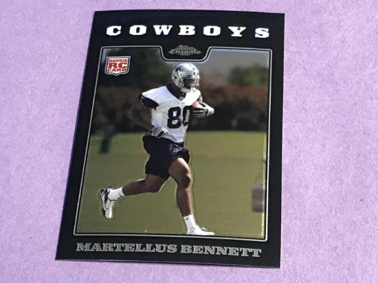 2008 Topps Chrome #TC216 Martellus Bennett Rookie