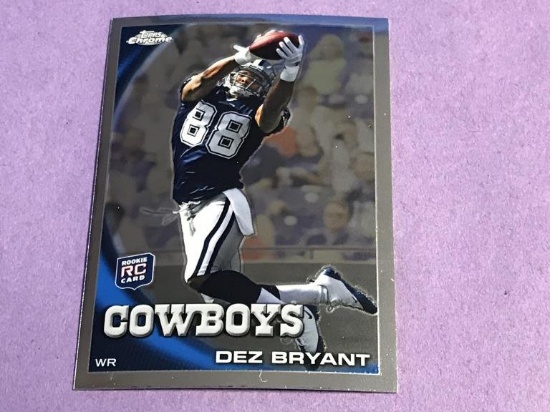 2010 Topps Chrome Dez Bryant Rc Rookie