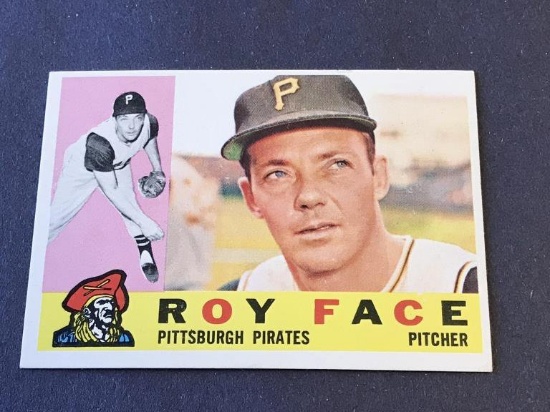 #20 ROY FACE 1960 Topps Baseball Card