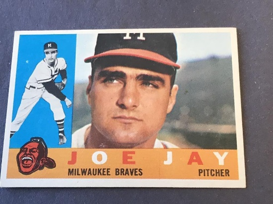 #266 JOE JAY 1960 Topps Baseball Card