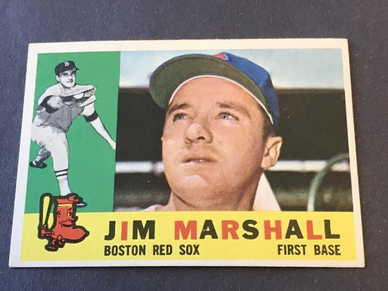 #267 JIM MARSHALL 1960 Topps Baseball Card