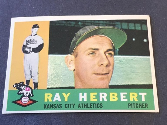 #252 RAY HERBERT 1960 Topps Baseball Card