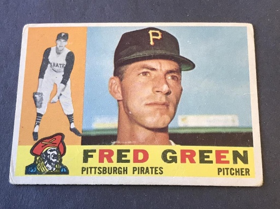 #272 FRED GREEN 1960 Topps Baseball Card