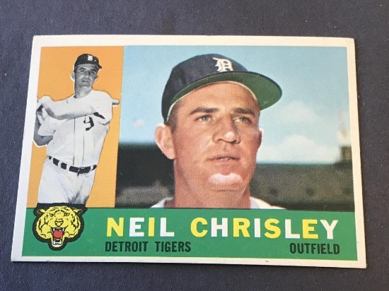 #273 NEIL CHRISLEY 1960 Topps Baseball Card