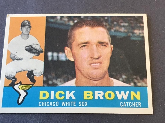 #256 DICK BROWN 1960 Topps Baseball Card