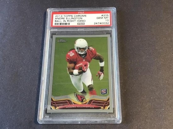 ANDRE ELLINGTON 2013 Topps Chrome Rookie PSA 10