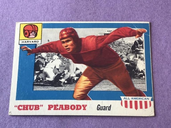 #72 CUB PEABODY 1955 Topps All American