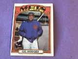 1972 Topps Gil Hodges New York Mets #465