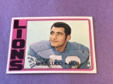 1972 Topps 302 Mike Lucci 3rd Series Hi # Football