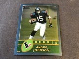 ANDRE JOHNSON 2003 Topps Chrome ROOKIE RC #235