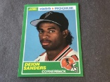 DEION SANDERS 1989 Score #246 Rookie Card