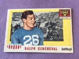 #88 RALPH KERCHEVAL 1955 Topps All American