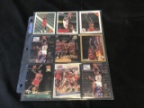 MICHAEL JORDAN Lot of 9 Basketball Cards