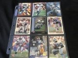 BARRY SANDERS Lot of 9 Football Cards