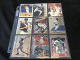 DEREK JETER Lot of 9 Baseball Cards