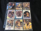 MAGIC JOHNSON Lot of 9 Basketball Cards