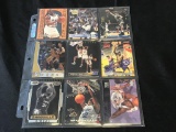 SHAQUILLE O'NEAL Lot of 9 Basketball Cards Rookie