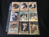 NOLAN RYAN Lot of 9 Baseball Cards