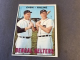 1967 Topps #216 NORN CASH-AL KALINE Baseball Card-