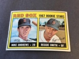 1967 Topps #314 REGGIE SMITH Rookie Baseball Card