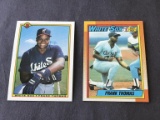 FRANK THOMAS Lot of 2 Rookie Cards 1990