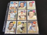 1969 Topps Baseball Cards Lot of 9 Stars & HOF