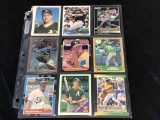 MARK MCGWIRE Lot of 9 Baseball Cards