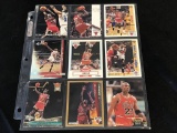 MICHAEL JORDAN Lot of 9 Basketball Cards