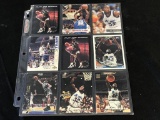 SHAQUILLE O'NEAL Lot of 9 Basketball Cards