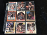 DAVID ROBINSON Lot of 9 Basketball Cards w/ Rookie