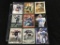 MICHAEL IRVIN Lot of 9 Football Cards with Rookie