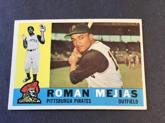 #2 ROMAN MEJIAS 1960 Topps Baseball Card