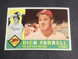 #103 DICK FARRELL 1960 Topps Baseball Card