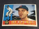 #114 KEN ASPROMONTE 1960 Topps Baseball Card