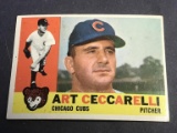 #156 ART CECCARELLI 1960 Topps Baseball Card