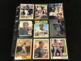 BARRY BONDS Lot of 9 Baseball Cards