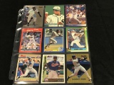 SAMMY SOSA Lot of 9 Baseball Cards with 3 Rookies