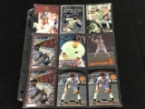 DEREK JETER Lot of 9 Baseball Cards with inserts