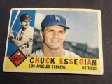 #166 CHUCK ESSEGIAN 1960 Topps Baseball Card