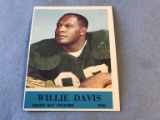 WILLIE DAVIS 1964 Philadelphia Football #72 ROOKIE