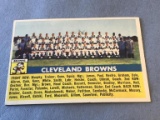 1956 Topps #45 Cleveland Browns Team Card