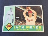 #64 JACK MEYER 1960 Topps Baseball Card