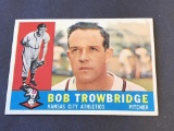 #66 BOB TROWBRIDGE 1960 Topps Baseball Card