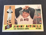 #80 JOHNNY ANTONELLI 1960 Topps Baseball Card