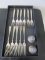 Tray Lot of Silverplate Flatware