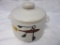 WEST BEND STONEWARE Bean Pot Cookie Jar Canister