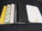 Lot of 5 Plastic Folders & 1 Picture Board