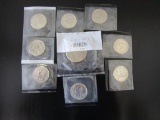 8 Uncirculated Quarters & 1 JFK Half Dollar