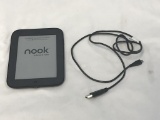 NOOK eReader By Barnes & Noble with charger
